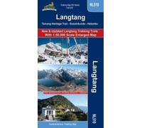 Carte de trekking - Langtang, Tamang Heritage Trail (Népal) | Himalayan MapHouse