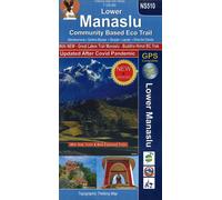Carte de trekking - Lower Manaslu, Community Based Eco Trail (NS510) | Himalayan MapHouse