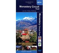 Carte de trekking - Sentier du circuit du monastère (NE514) | Himalayan MapHouse