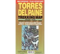Carte de trekking - Torres del Paine | Zagier y Urruty