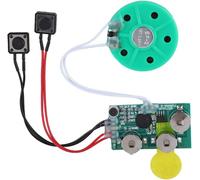 Carte De V?Ux Vocale,Module De Puce Sonore Réenregistrable,Puce De Carte De V?Ux À Faire Soi-Même,4 Minutes De Son De Musique,Lecteur D'enregistrement Vocal Avec Boutons,Pour Cartes/Jouets À