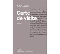 Alain Rouet – Carte de visite – Roman – Broché – L'Harmattan
