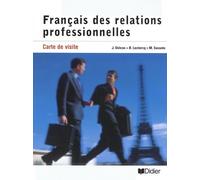 Carte De Visite - Français Des Relations Professionnelles