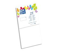 Carte de visite Oxford 106x210 x25 blanc