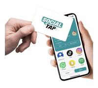 Carte de visite virtuelle NFC | Carte de visite NFC et QR | Partagez vos coordonnées en toute transparence | Carte de visite NFC | Pas de frais mensuels