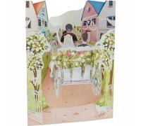 Carte de voeux 3D Santoro Dressing - Caleche mariage