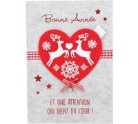 KBC Carte De Voeux - A Étrennes - Bonne Année Une attention Qui Vient Du Coeur !