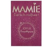 KBC Carte De Voeux - Anniversaire - Mamie C'est Toi La Meilleure !