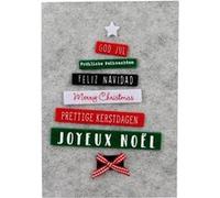 Carte De Voeux - Fêtes de Fin D'année Joyeux Noël Merry Christmas Feliz Navidad G