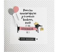 Carte De Voeux Glamour - Anniversaire - Bonheur Santé Et Une Longue Vie ! G