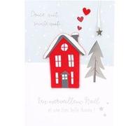 Carte De Voeux - Joyeux Noêl Bonne Année Douce Nuit, Sainte Nuit ... G