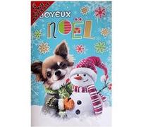 KBC Carte De Voeux Musicale - Fêtes de Fin D'année - Joyeux Noël - Chien