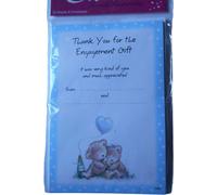 Carte de voeux "Thank You For The Engagement Gift" Pack de 20 - Carton SG31229 (Taille unique) (Blanc/Rose/Jaune)