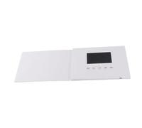 Carte de Voeux Vidéo Brochure Vidéo Carte de Voeux électronique avec écran LCD pour d'anniversaire Fête des Pères Fête des Mères C-HRistmas Anniversaire Batterie au (4.3