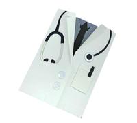 Carte de voeux vierges - Cartes de notes simples, cartes d'anniversaire du médecin | Note de salutation cravate ou carte postale d'encouragement de style perle avec enveloppe pour toutes les occasions