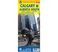 Carte de voyage - Alberta Sud & Plan de Calgary (Canada) | ITM