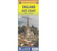 Carte de voyage - Angleterre, côte est | ITM