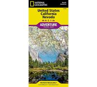 Carte de voyage - Californie & Nevada | National Geographic