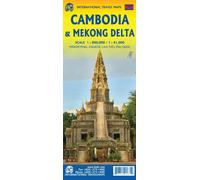 Carte de voyage - Cambodge & Delta du Mekong (Vietnam) | ITM