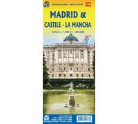 Carte de voyage - Castille-La Mancha & Plan de Madrid | ITM