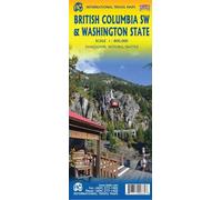 Carte de voyage - Colombie Britannique sud-ouest & État de Washington | ITM