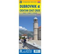 Carte de voyage - Côte croate et Plan de Dubrovnik | ITM