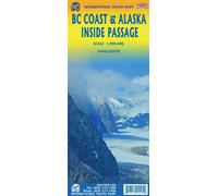 Carte de voyage - Côte entre Seattle et Anchorage (Alaska) | ITM