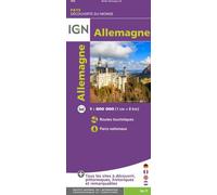 Carte de voyage de l'Allemagne | IGN