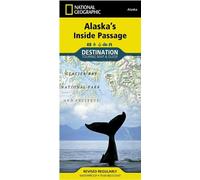 Carte de voyage du passage intérieur de l'Alaska | National Geographic