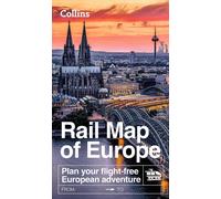 Carte de voyage - Europe rail map | Collins