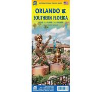 Carte de voyage - Floride Sud & Plan d'Orlando | ITM