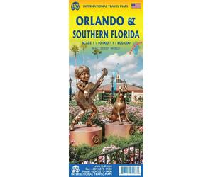 Carte de voyage - Floride Sud & Plan d'Orlando | ITM