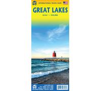 Carte de voyage - Grands Lacs (USA, Canada) | ITM