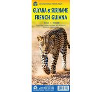 Carte de voyage - Guyana, Suriname & Guyane Française | ITM
