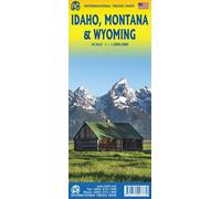 Carte de voyage - Idaho, Montana, Wyoming | ITM