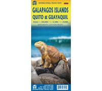 Carte de voyage - Iles Galapagos & Plans de Quito et Guayaquil (Equateur) | ITM