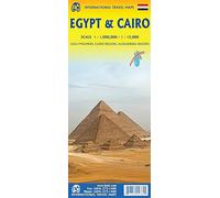 Carte de voyage imperméable - Égypte & Plan du Caire | ITM