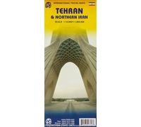 Carte de voyage - Iran Nord & Plan de Téhéran | ITM