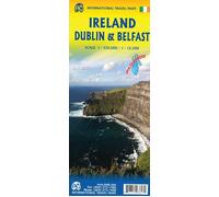 Carte de voyage - Irlande & Plans de Belfast et Dublin | ITM