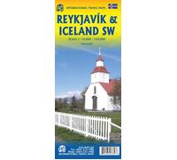 Carte de voyage - Islande Sud-ouest & Plan de Reykjavik | ITM