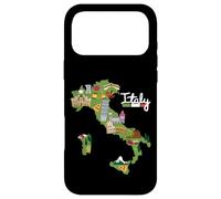 Carte de Voyage Italie Drapeau Italie Fierté Souvenir Vacances Coque pour iPhone 17 Pro Max