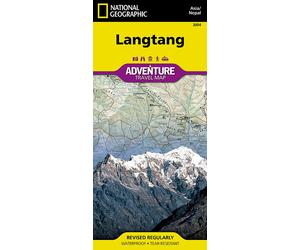 Carte de voyage - Langtang (Népal) | National Geographic