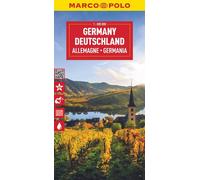 Carte de voyage MARCO POLO Allemagne 1:800.000