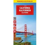 Carte de voyage MARCO POLO Californie 1:900.000