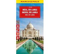 Carte de voyage MARCO POLO Inde, Sri Lanka 1:2,5 millions