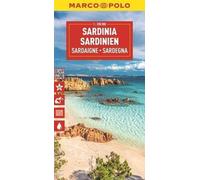 Carte de voyage MARCO POLO Italie 15 Sardaigne 1:200.000
