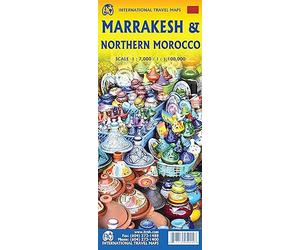 Carte de voyage - Maroc Nord & Plan de Marrakech | ITM