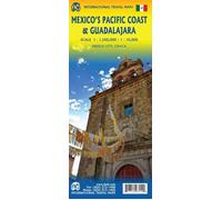 Carte de voyage - Mexique : Côte pacifique & Plan de Guadalajara | ITM