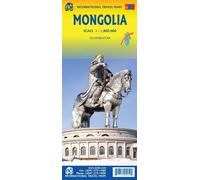 Carte de voyage - Mongolie + plan de Oulan-Bator | ITM