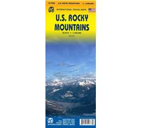 Carte de voyage - Montagnes Rocheuses (USA) | ITM
